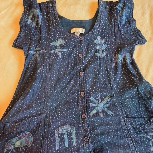 Nnamdi Ibenagu Spirit of Courage Old Style African Tie Dye Maxi Dress Women - Picture 11 of 16